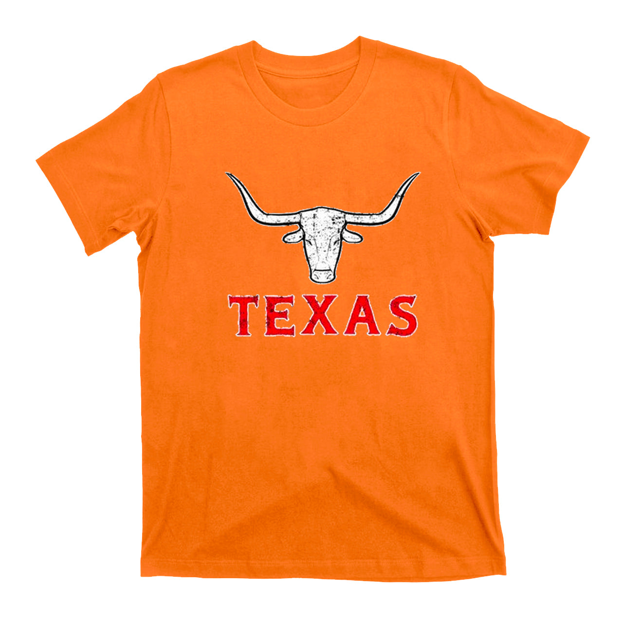Classic Texas Cow Head Cowboy T-Shirts