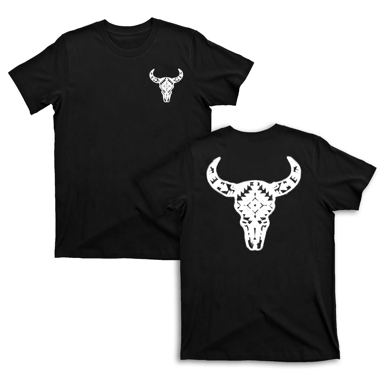 Texas Bull Head Vintage T-Shirts