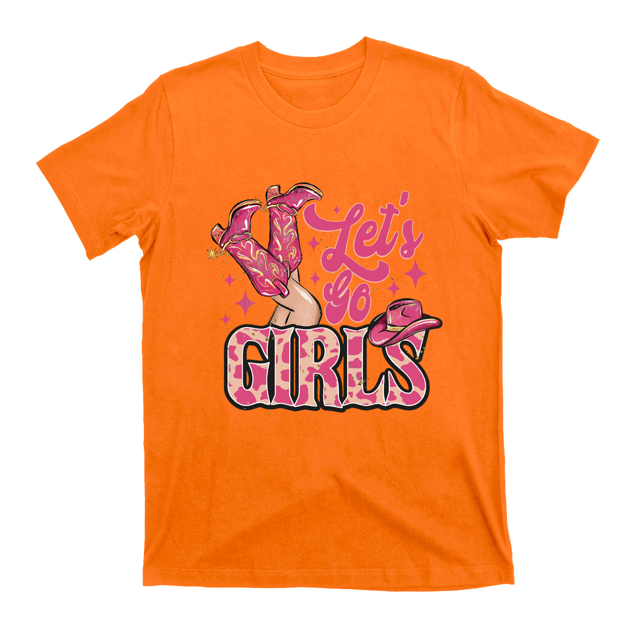 Let's Go Girls Westner Cowgirl  T-shirt
