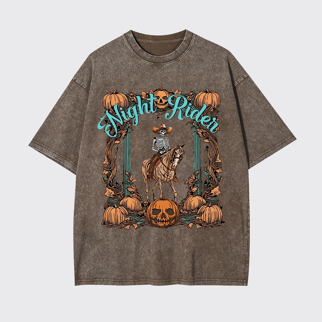 Halloween Night Rider Garment-dye Tees