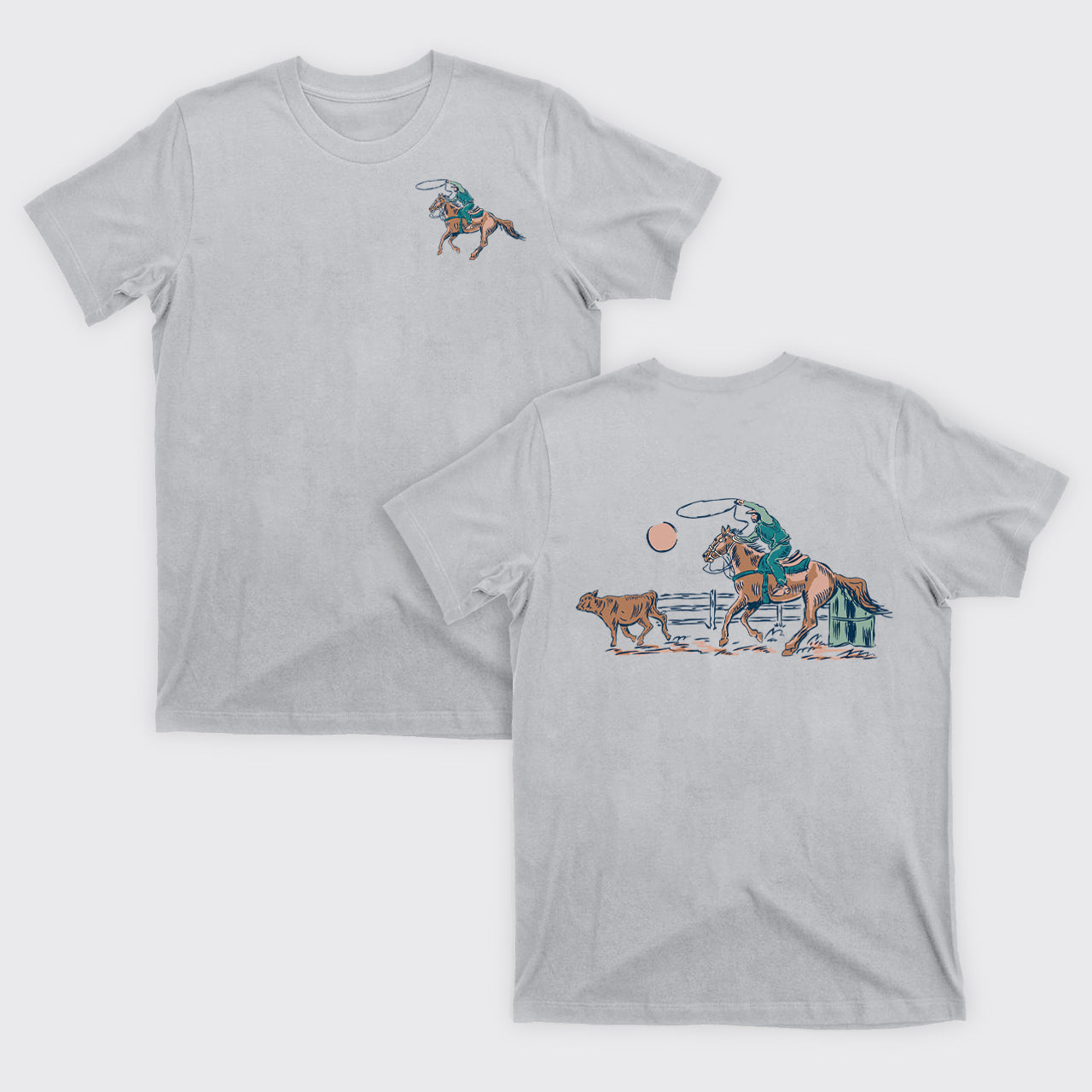 Western Cowboy Rodeo T-Shirts