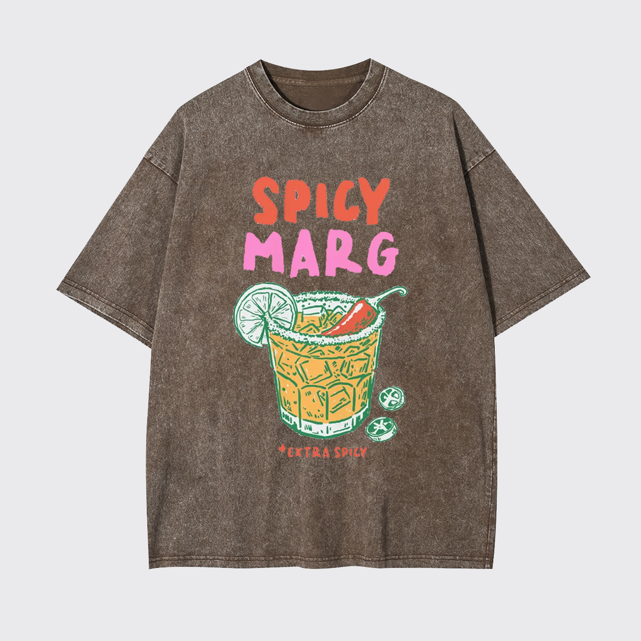 Spicy Cocktail Garment-dye Tees