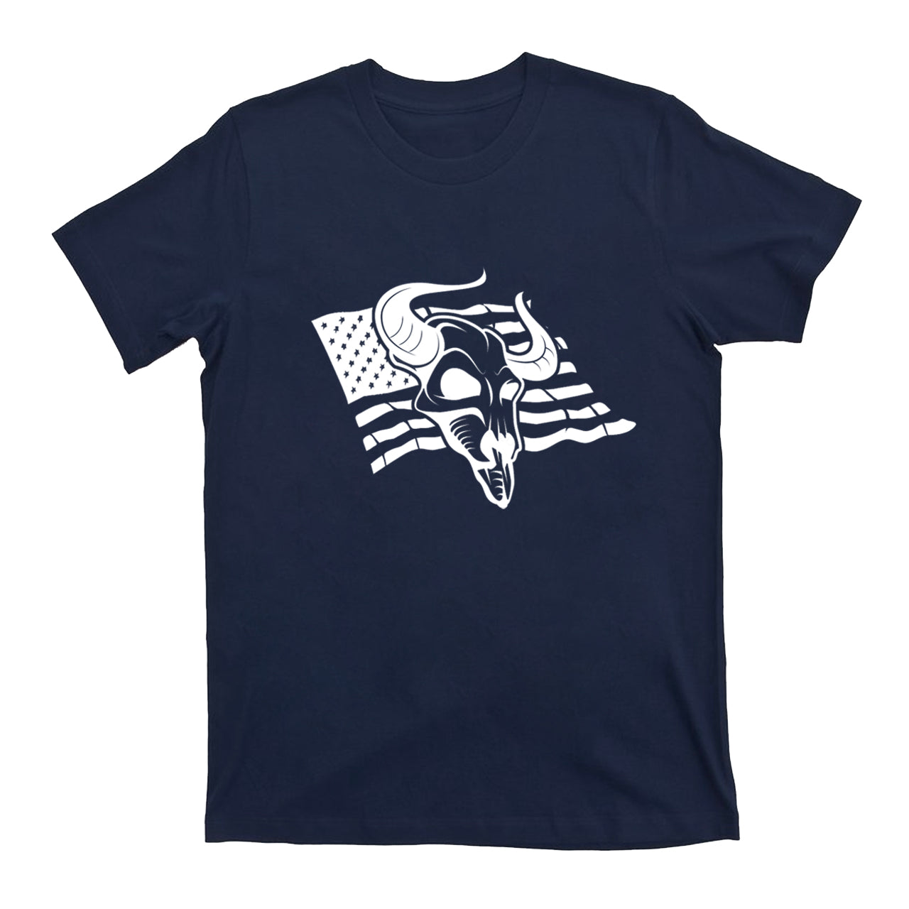 America Cow Bull Skull  T-Shirts
