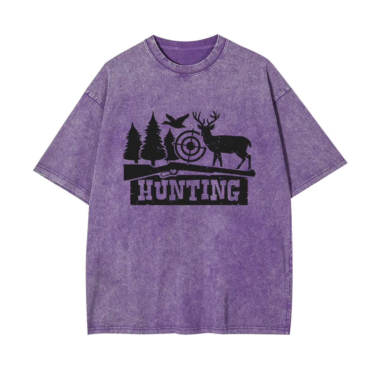 Hunting And Elk Garment-dye Tees