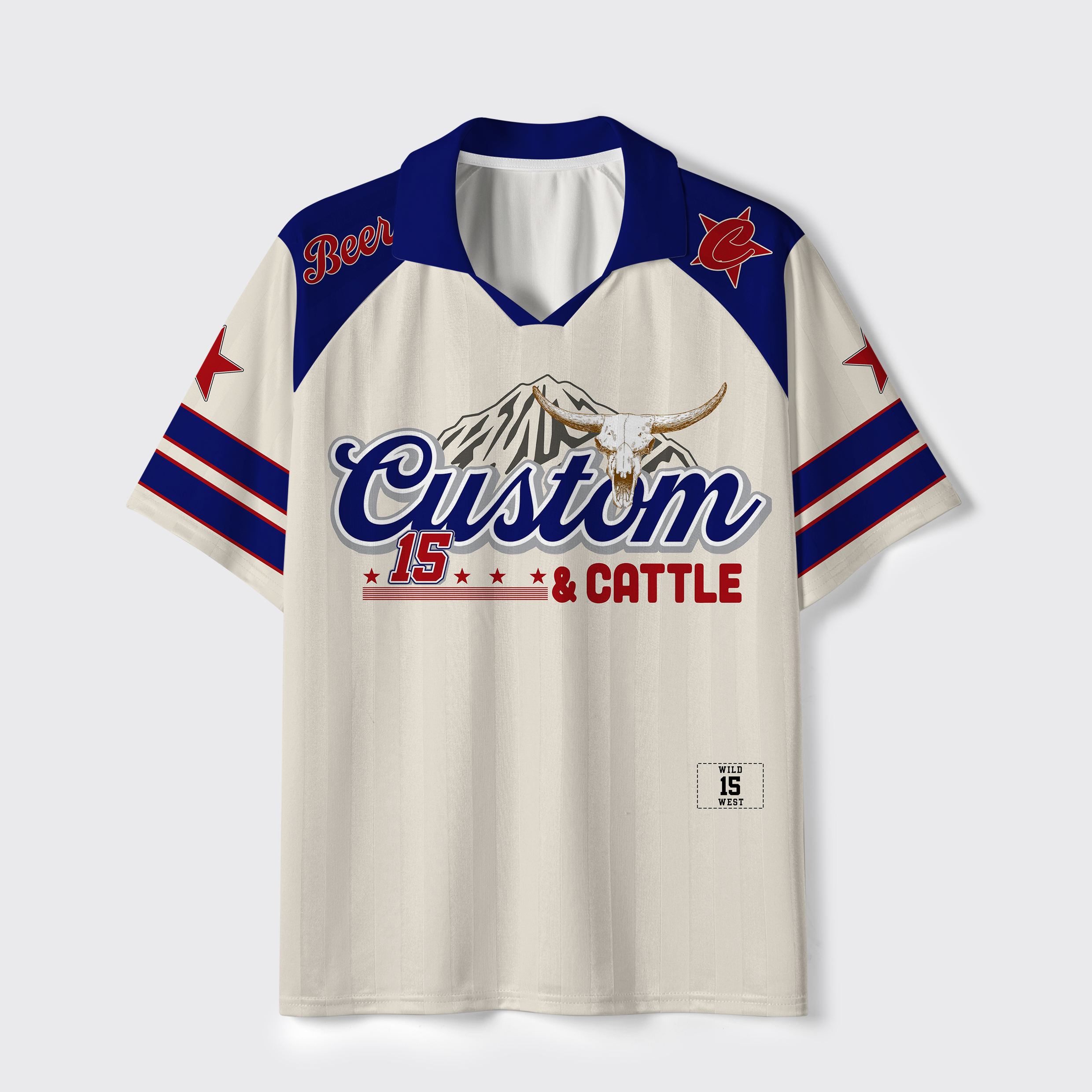 Personalized Beer Lapel Jersey