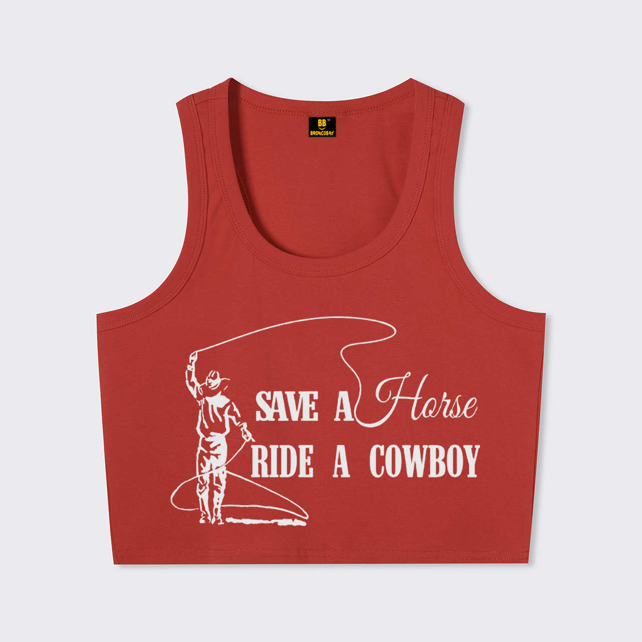 Save A Horse Ride A Cowboy Tank Top