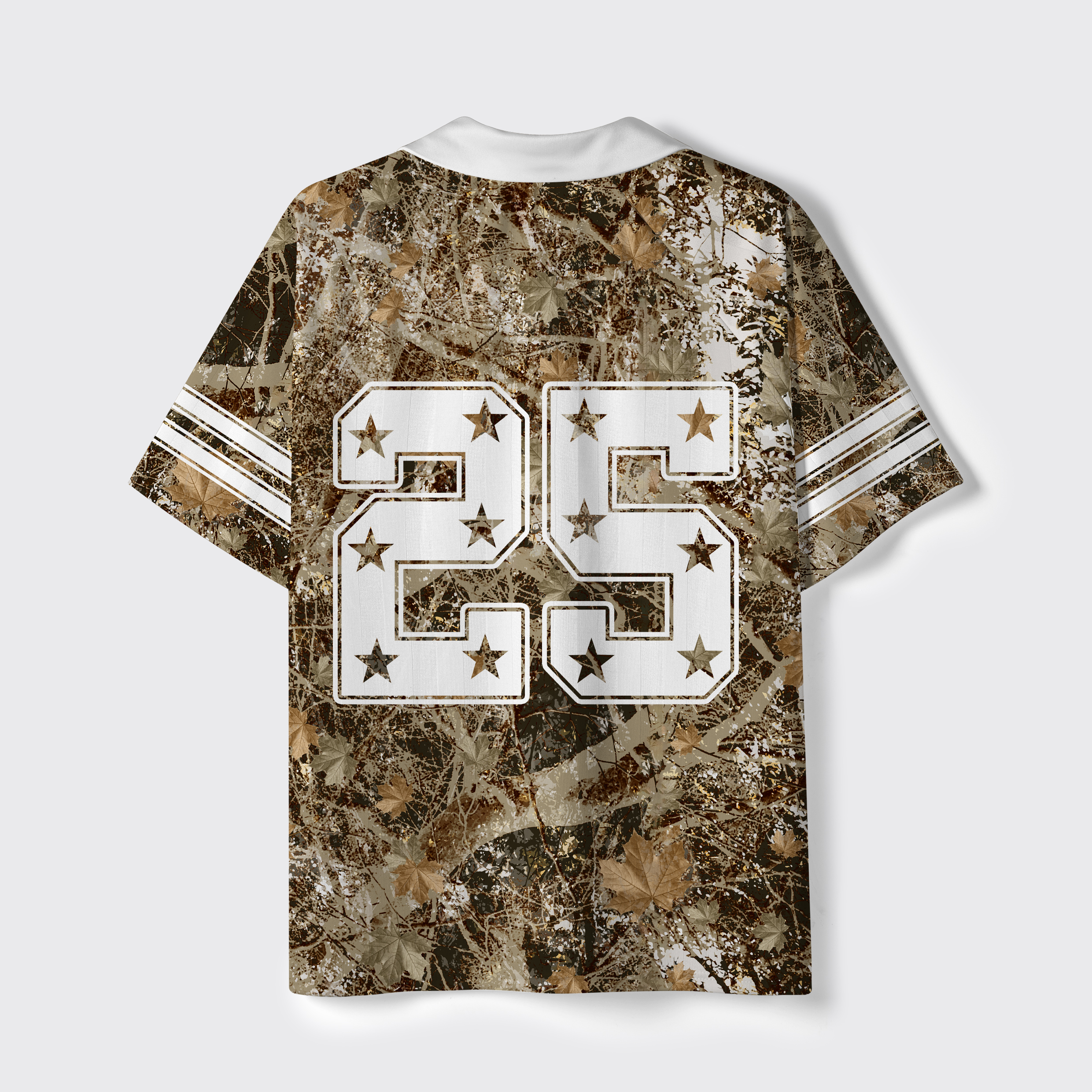 Personalized Country Music And Beer Camo Lapel Jersey