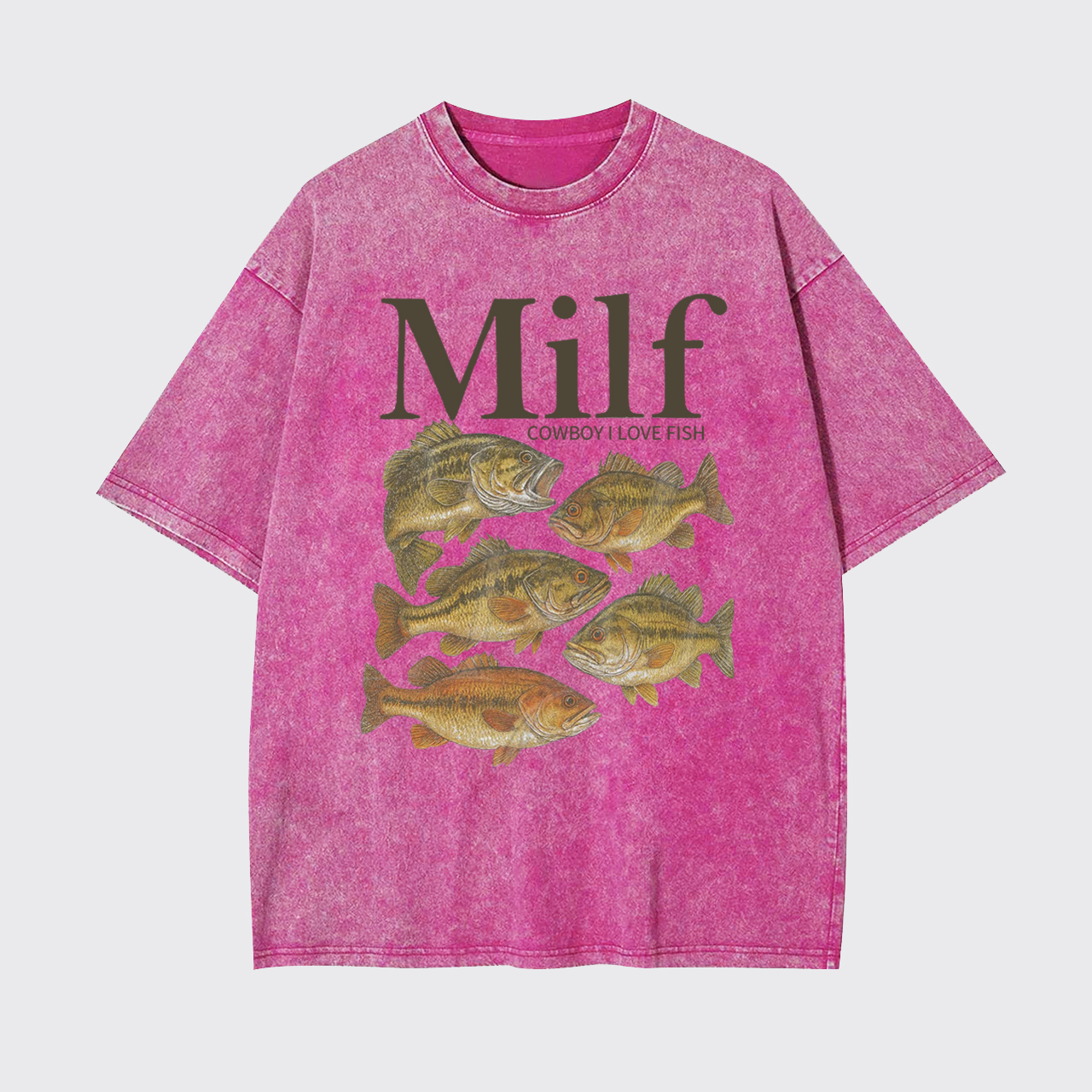 I Love Fish Garment-dye Tees