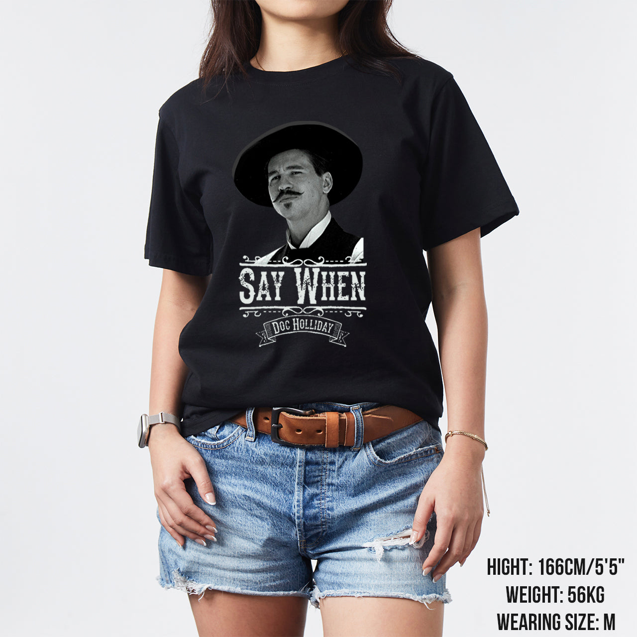 Say When-Doc Holliday T-Shirts