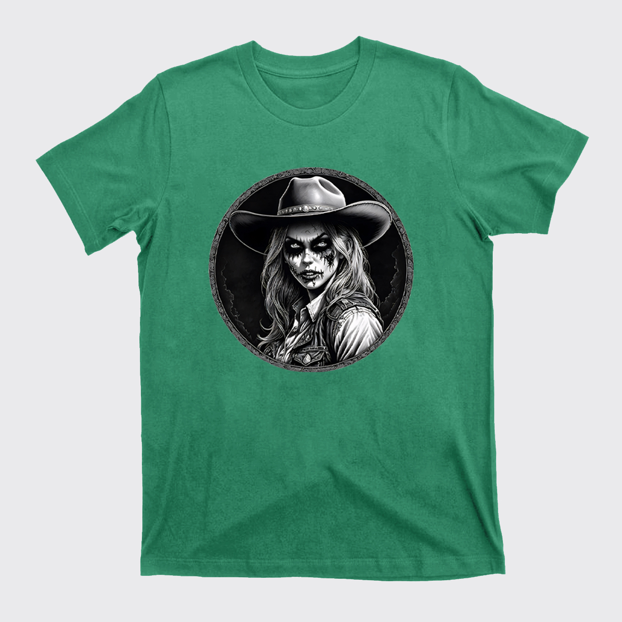 Halloween Undead Cowgirl T-Shirts