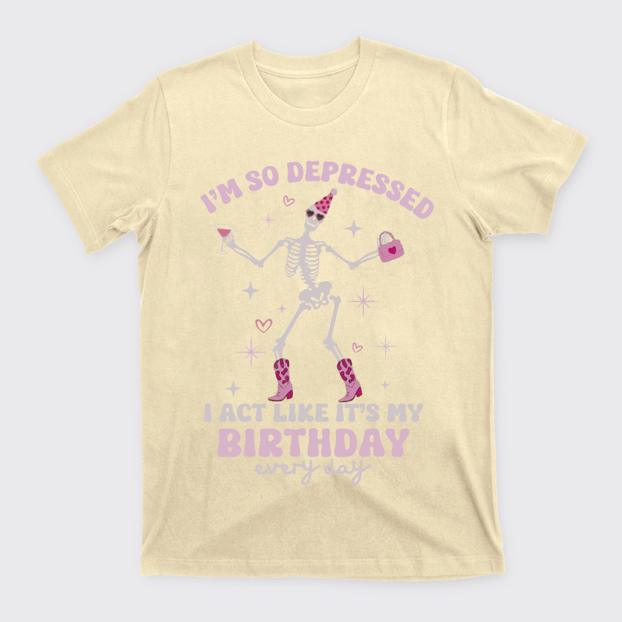 I'm So Depressed Music T-Shirts