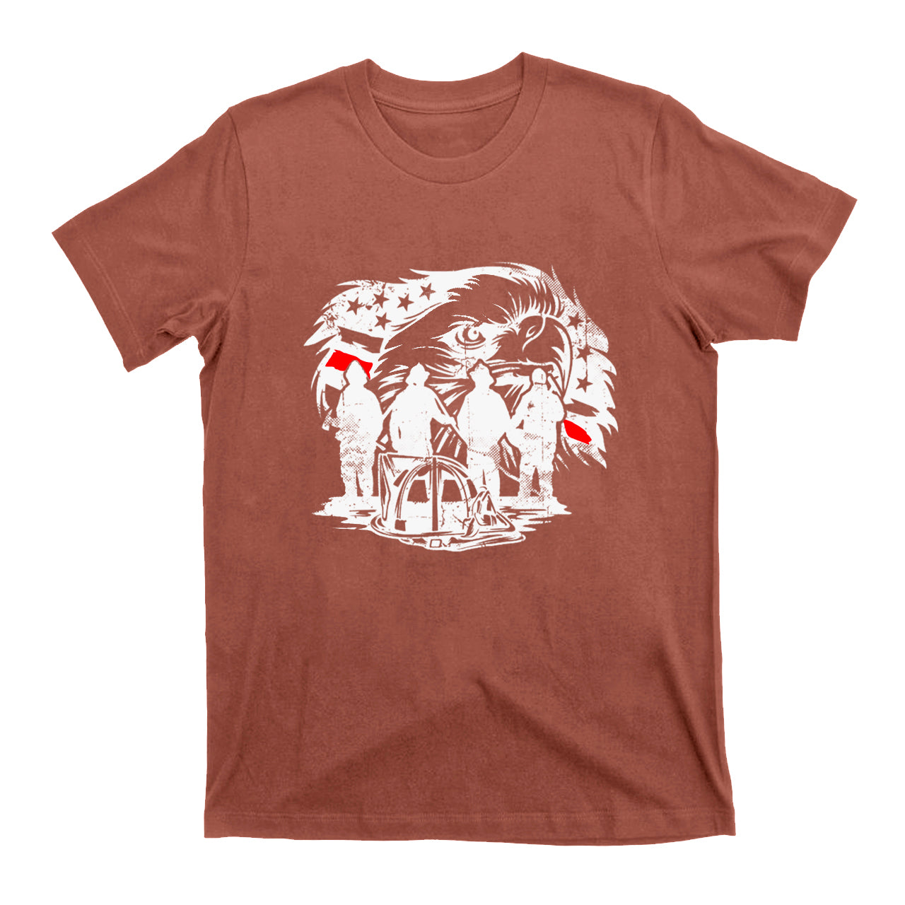 West US Firefighter Eagle T-shirt