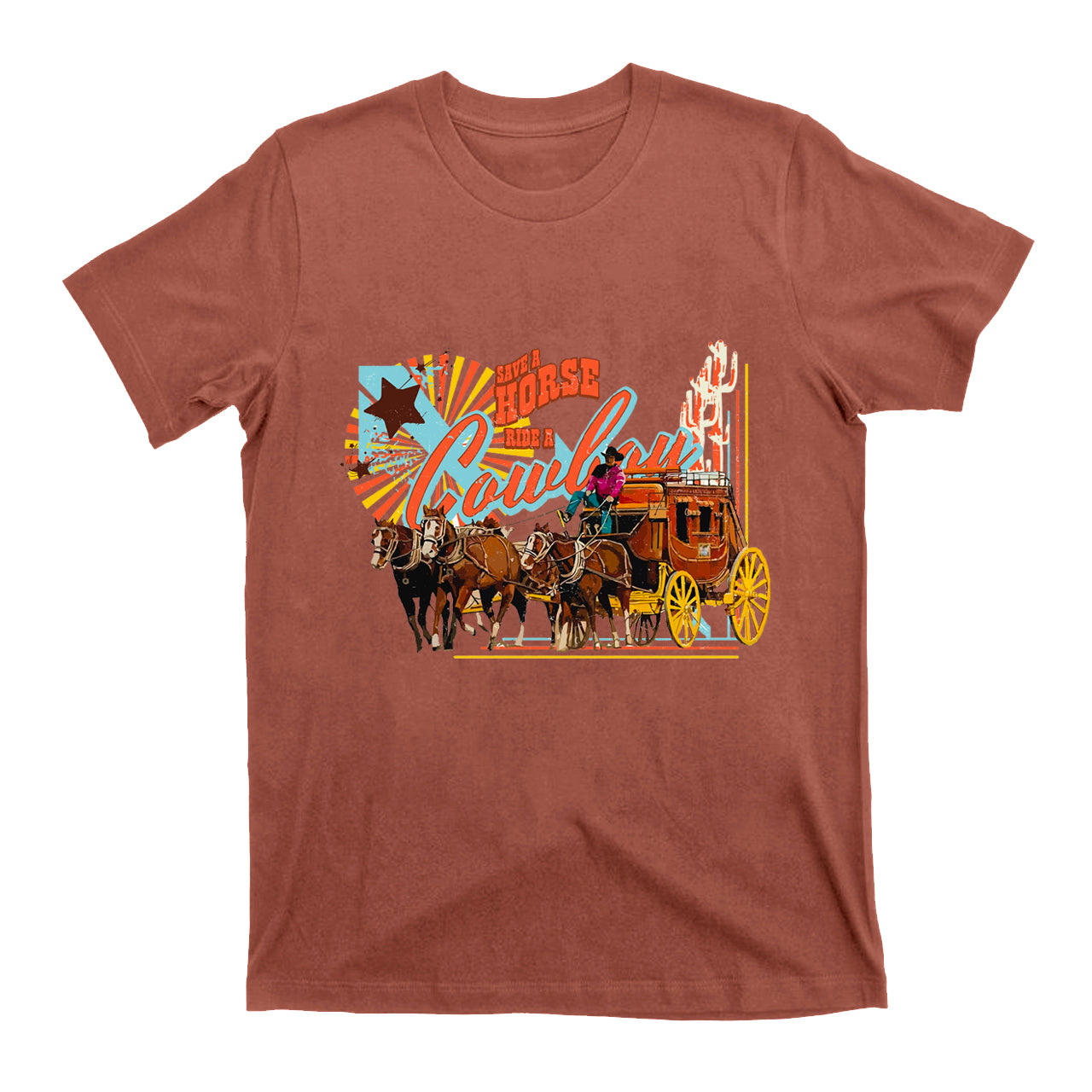Save A Horse Ride A Cowboy Western T-Shirts