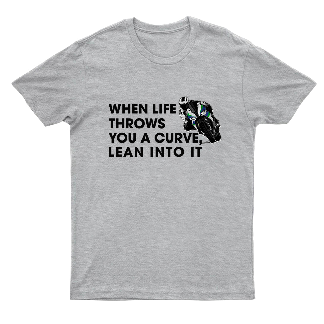 Motorcycle Racing Lean Into It T-shirt