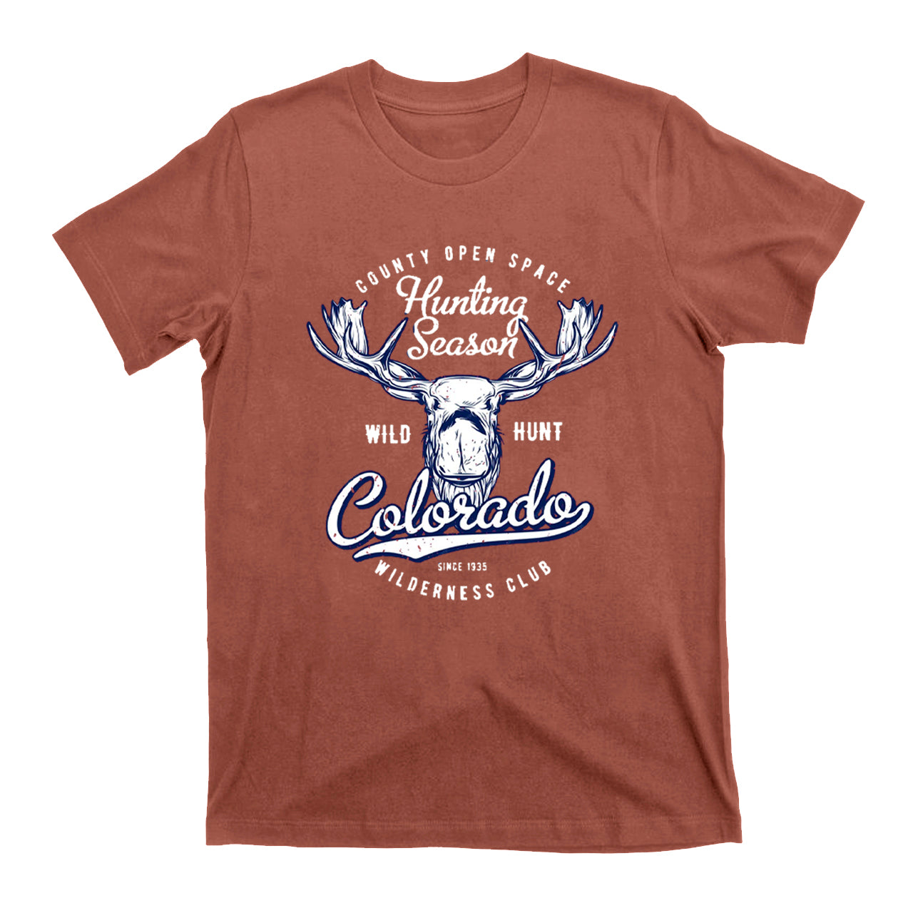 Colorado Moose Hunting Club Hunting Season Hunter Classic T-Shirt