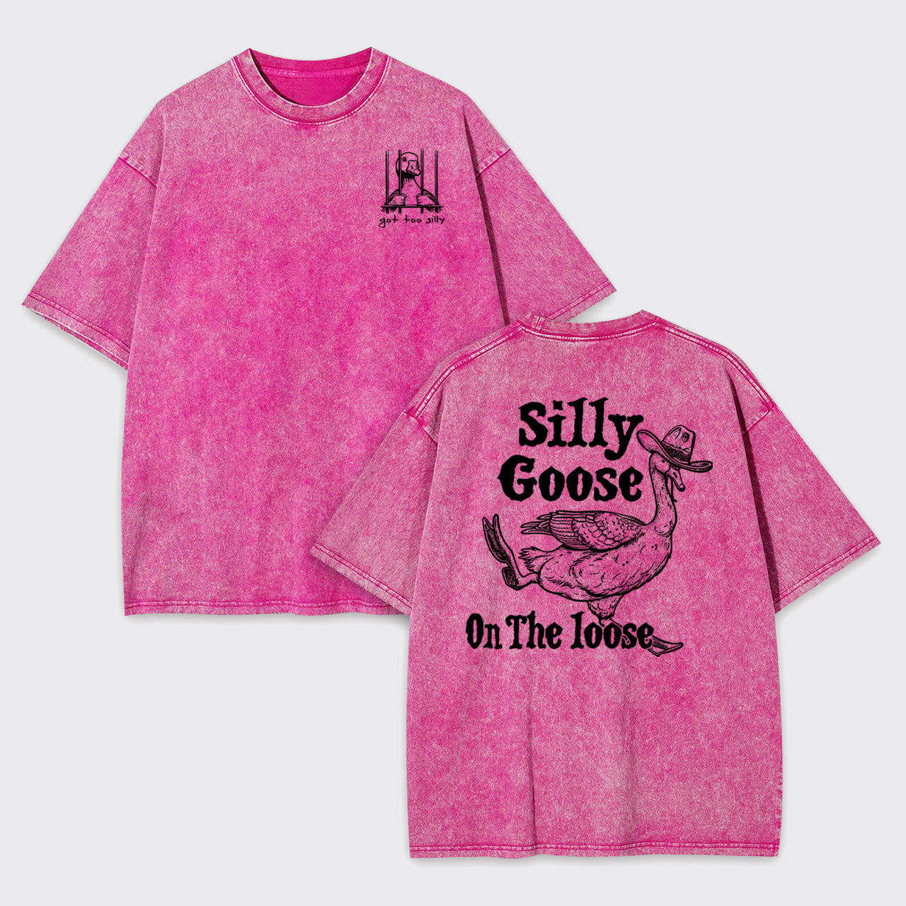 Silly Goose On The Lose Garment-dye Tees