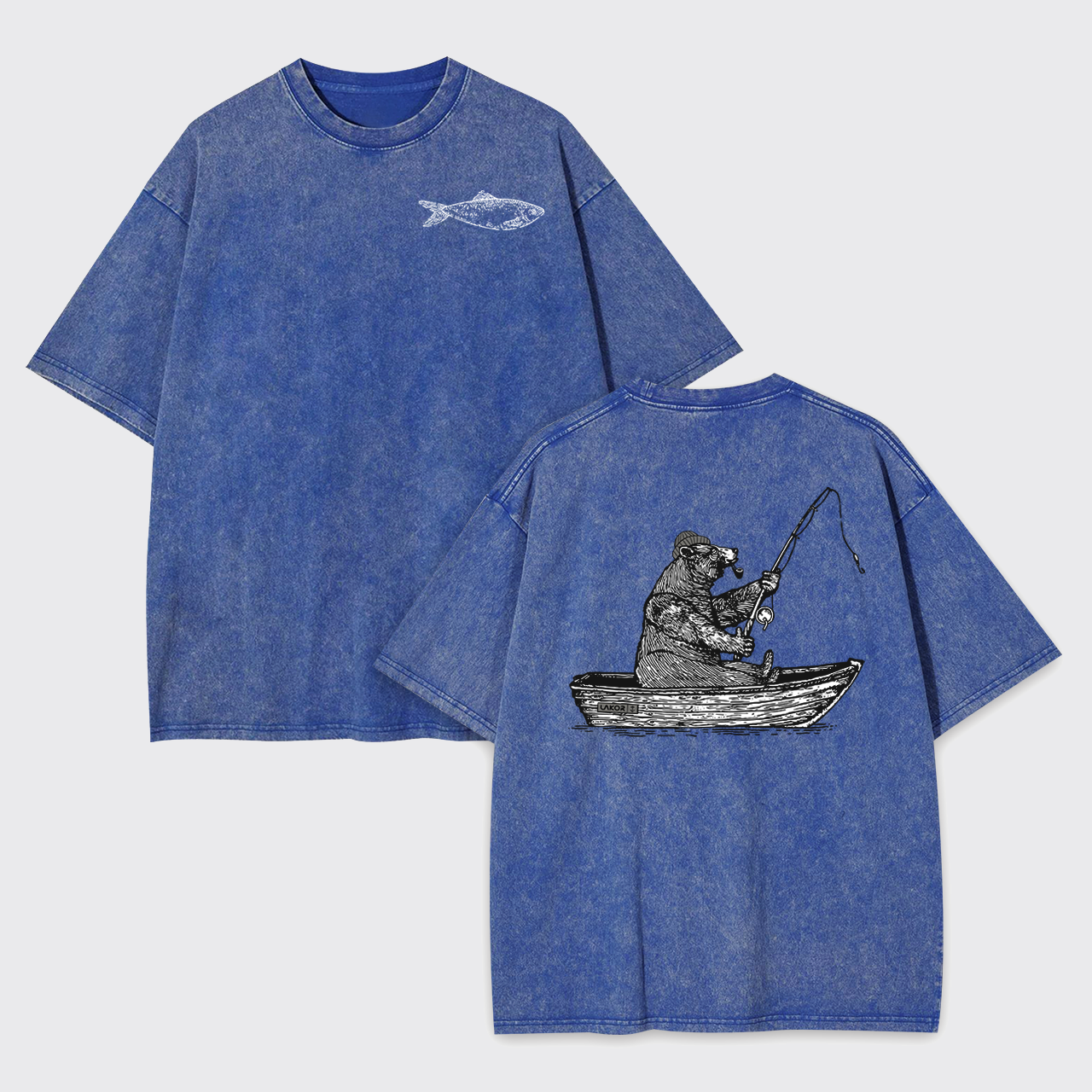 Boat Bear Garment-dye Tees