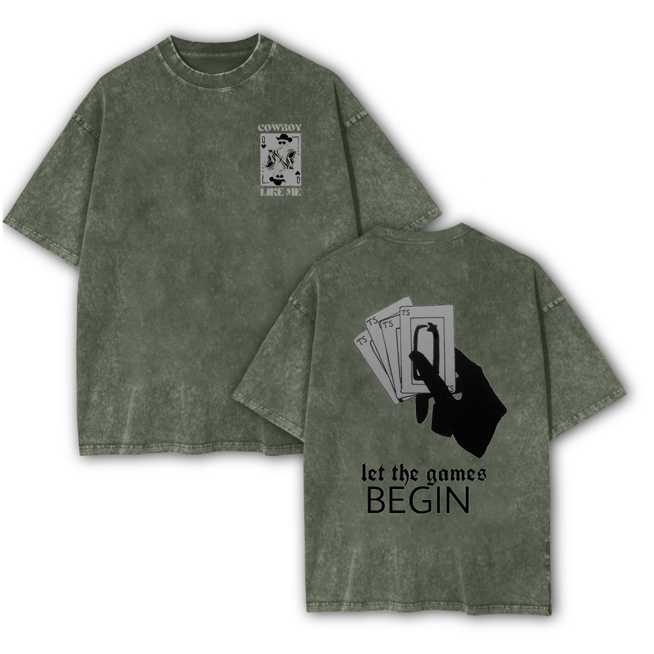 Let the Games Begin Garment-dye Tees