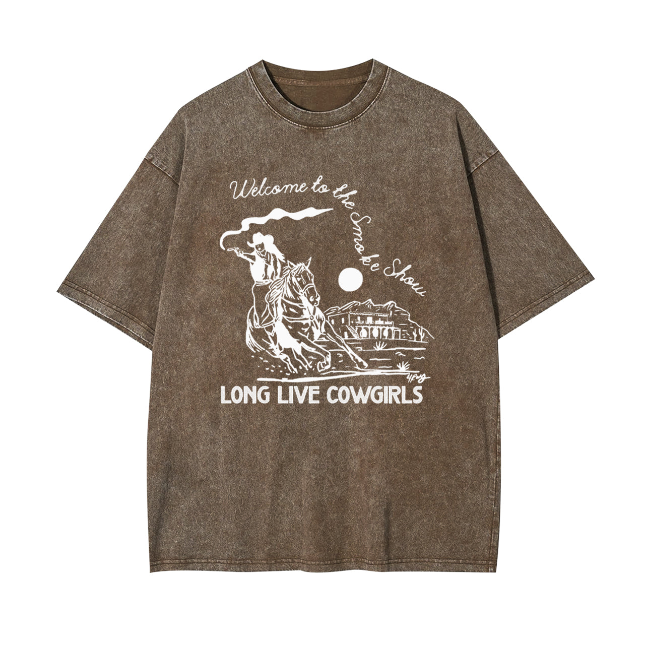 Welcome To The Smoke Show Garment-dye Tees