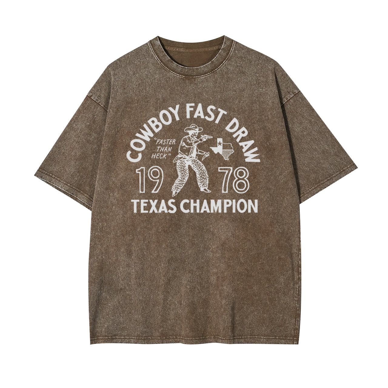 Cowboy Fast Draw Garment-dye Tees