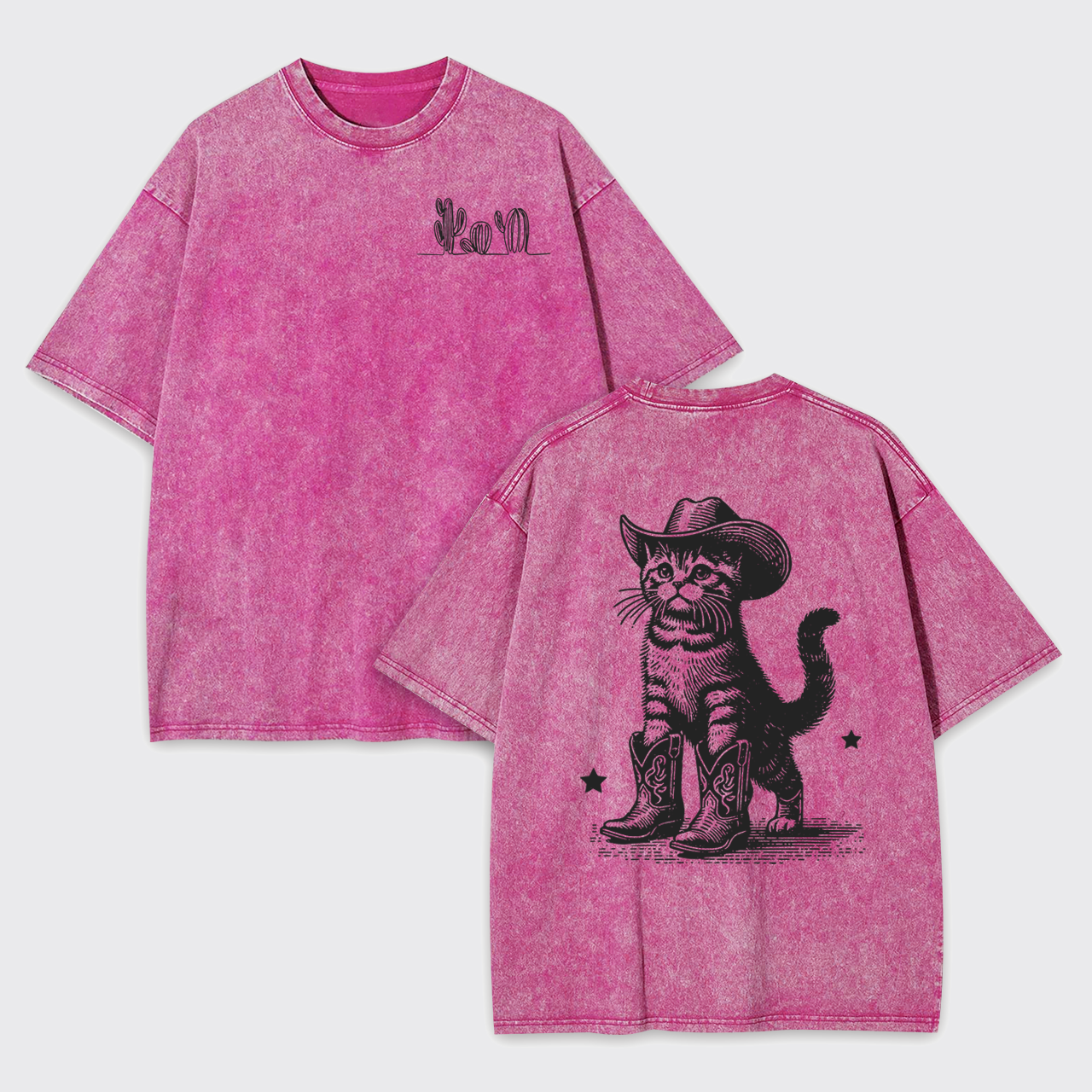 The Ranch Cats Are Loyal Garment-dye Tees
