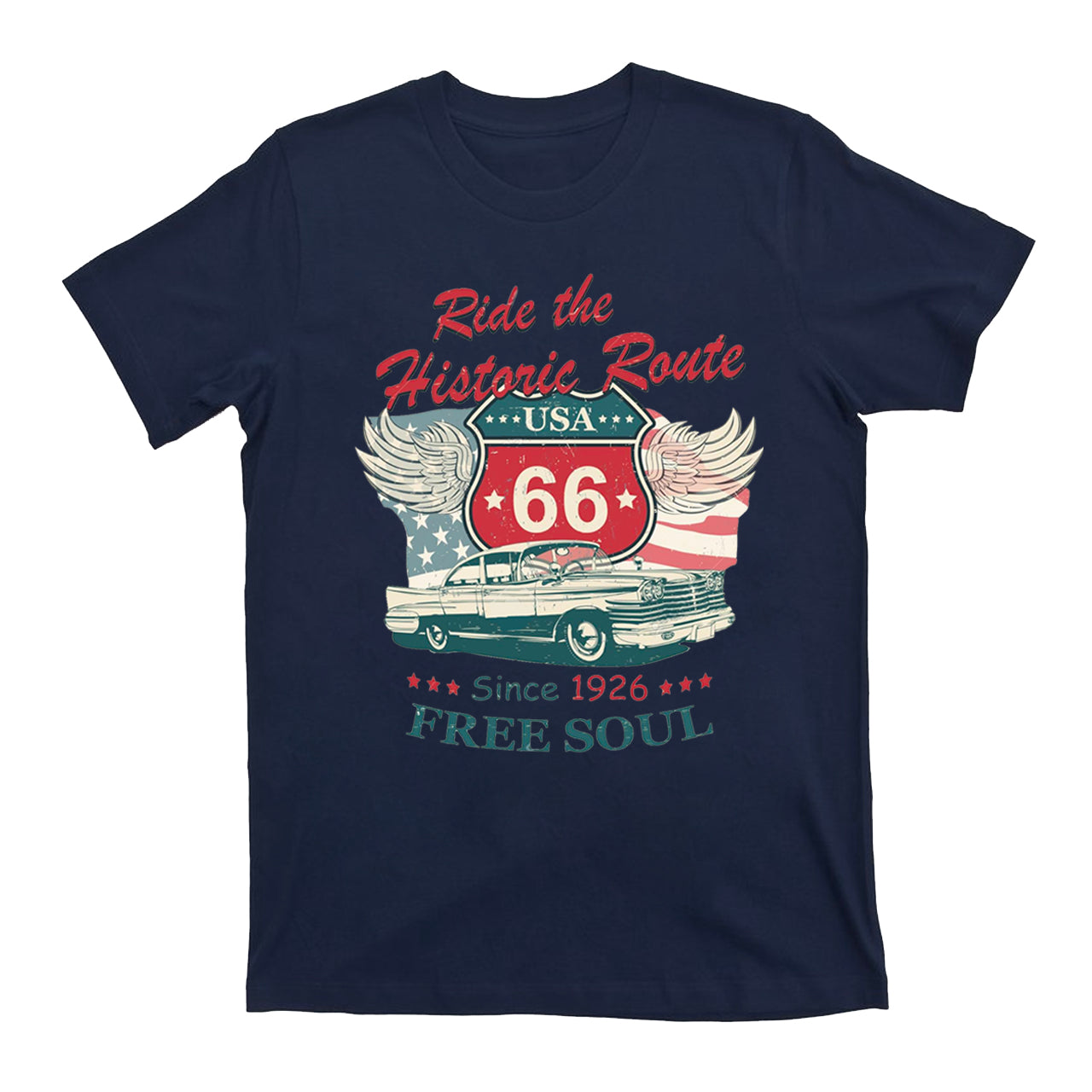 1926 Free Soul Route 66 T-Shirts