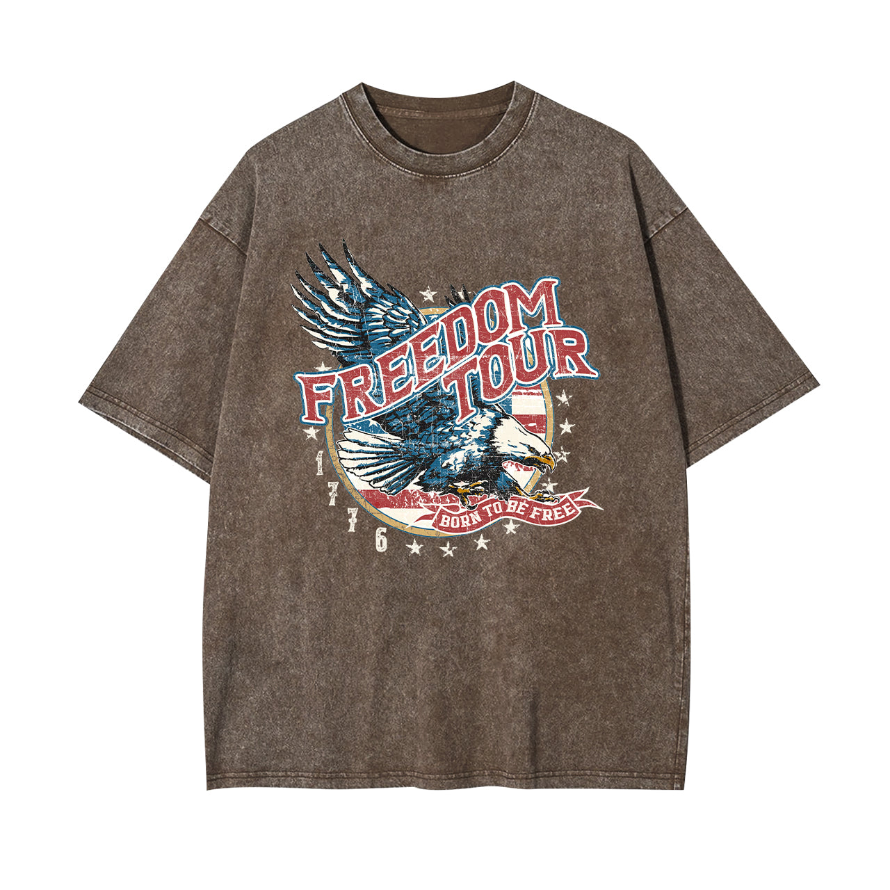 Born to Be Free 1776 Garment-dye Tees