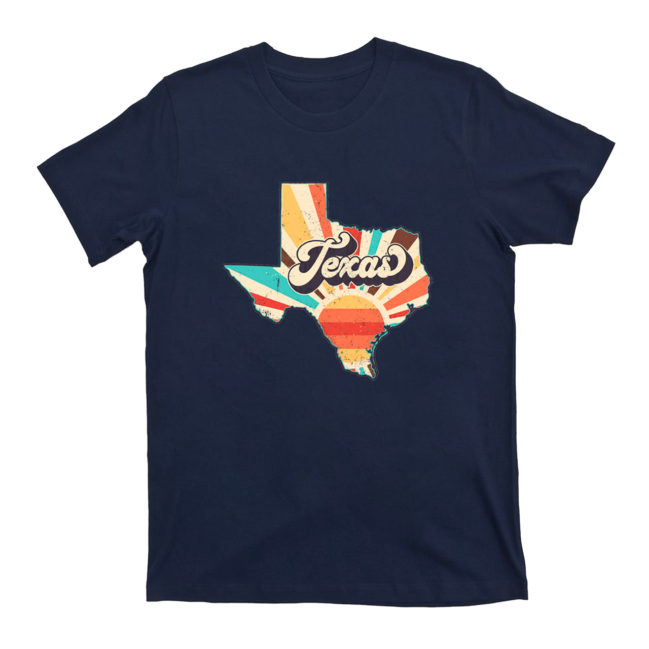Retro Texas States Clipart T-Shirts