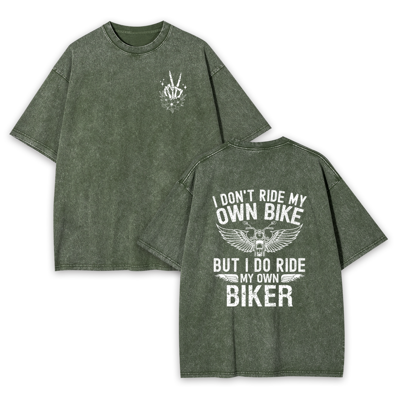 My Own Bike Garment-dye Tees