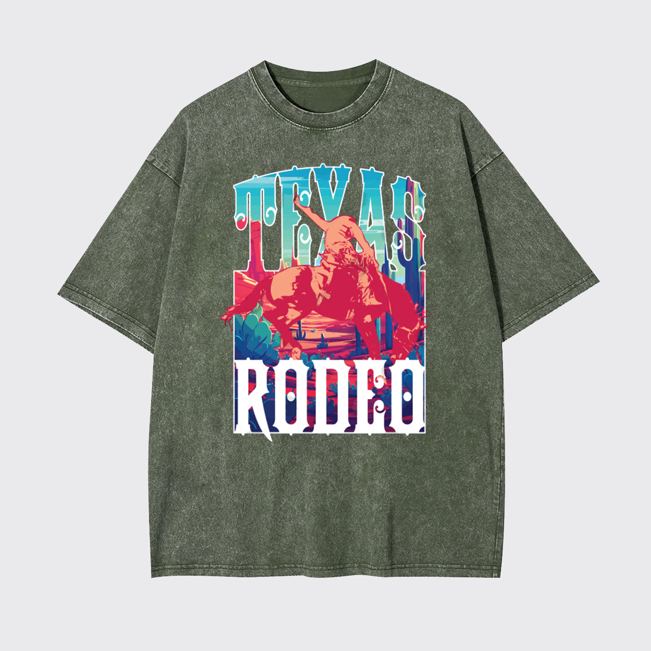 Texas Rodeo Garment-dye Tees