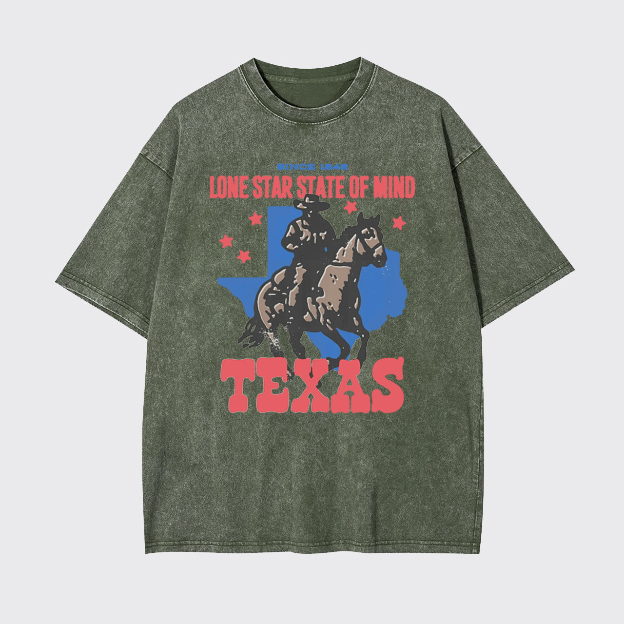 Lone Star State Of Mind Garment-dye Tees
