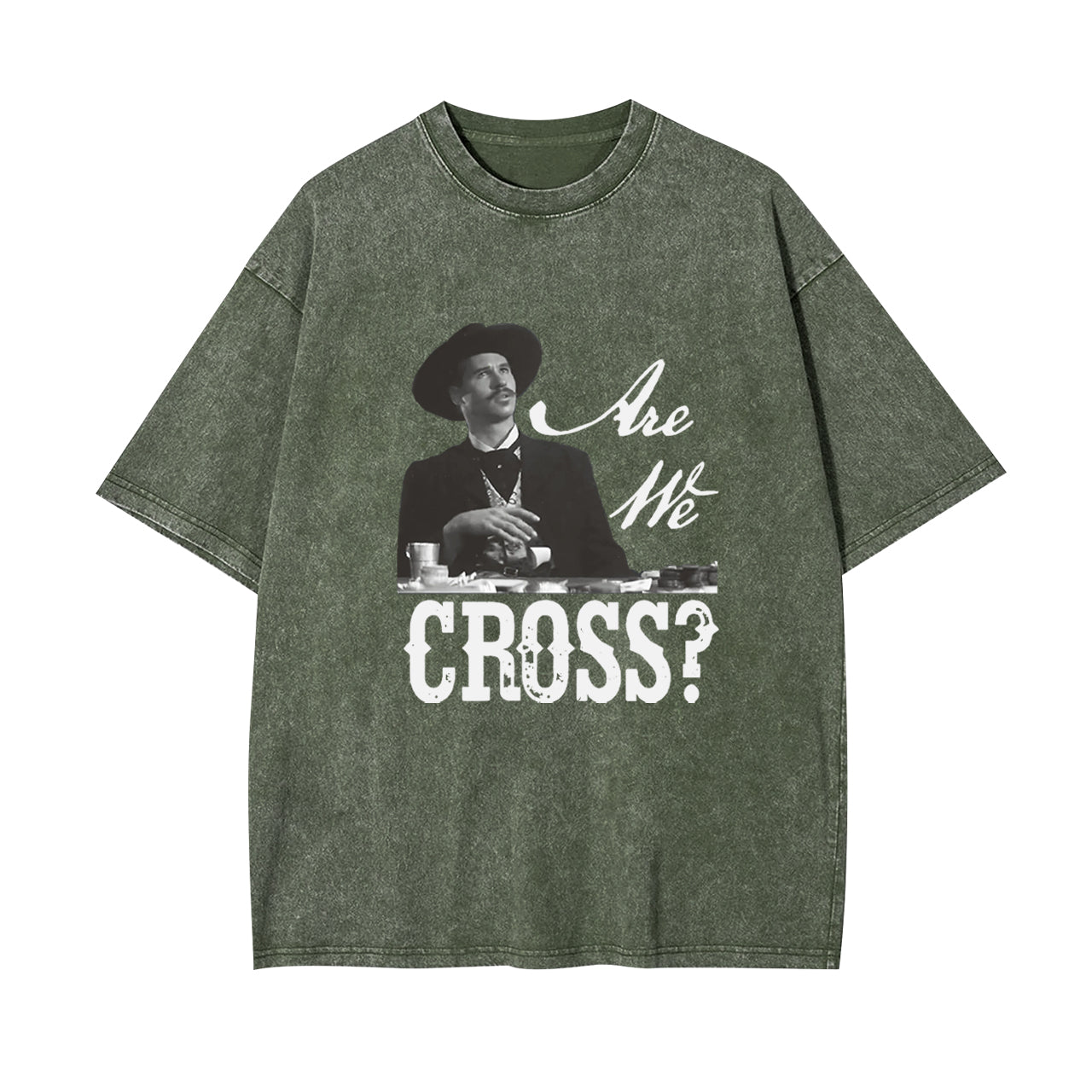 Are We Cross Garment-dye Tees