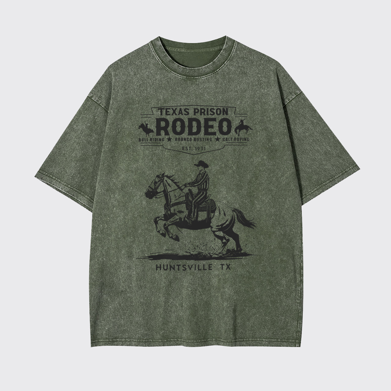 Texas Prison Rodeo Garment-dye Tees