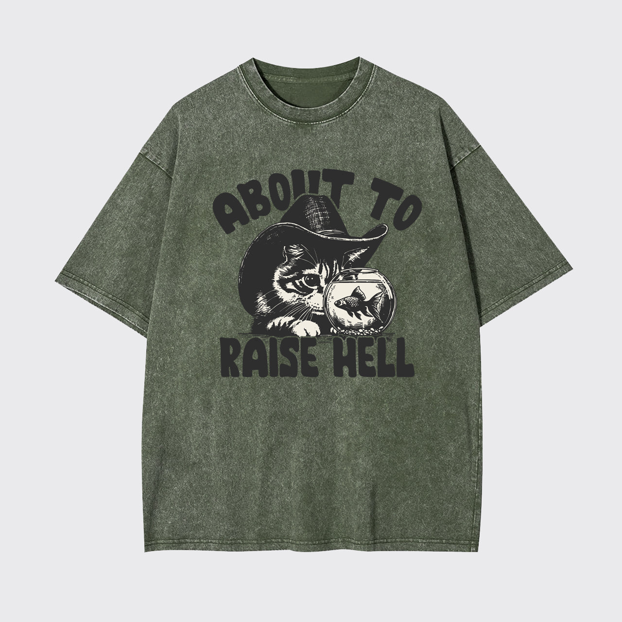 About To Raise Hell Garment-dye Tees
