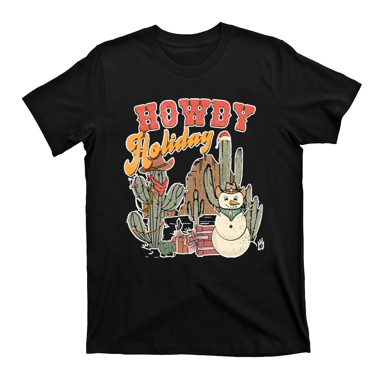 Howdy Holiday Western Cowboy T-Shirts