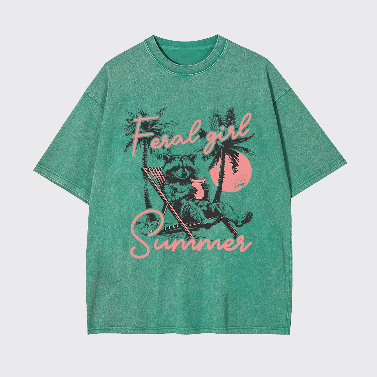 Feral Girl Summer Garment-dye Tees