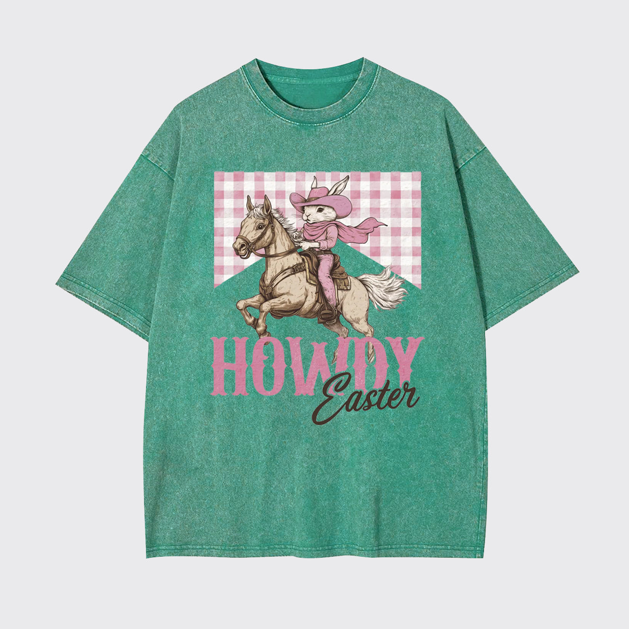 Western Easter Bunny Garment-dye Tees