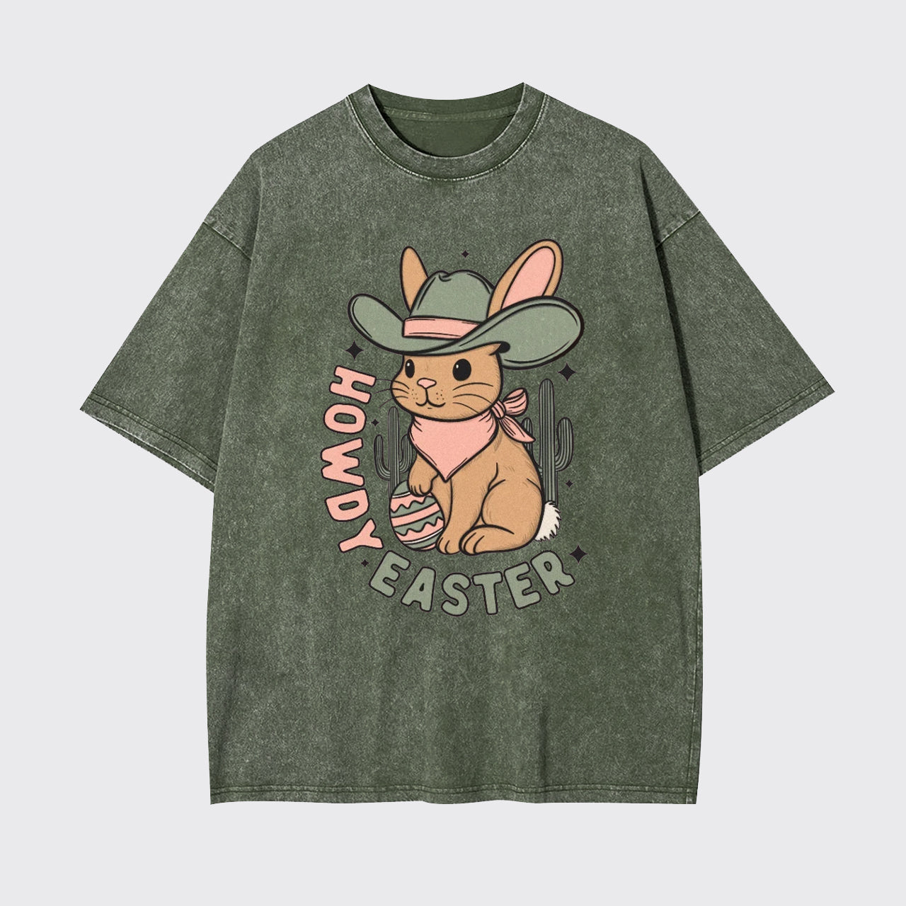 Happy Easter Garment-dye Tees