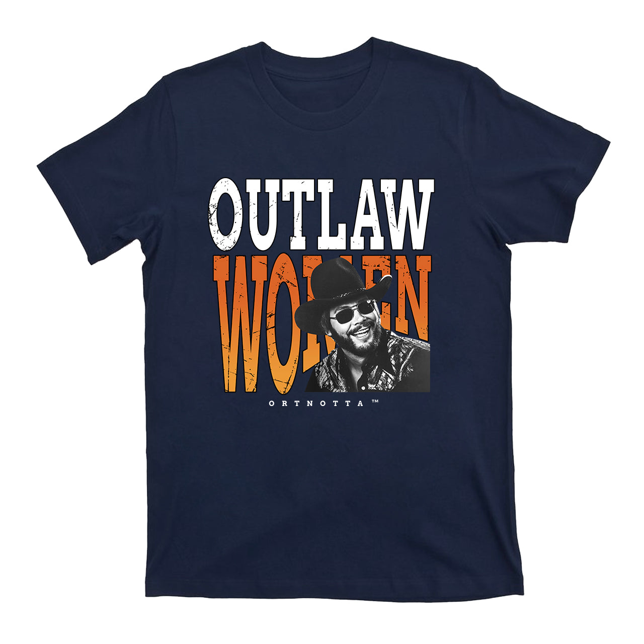 Outlaw Women Hank Western Retro Boho Hippie Shirt