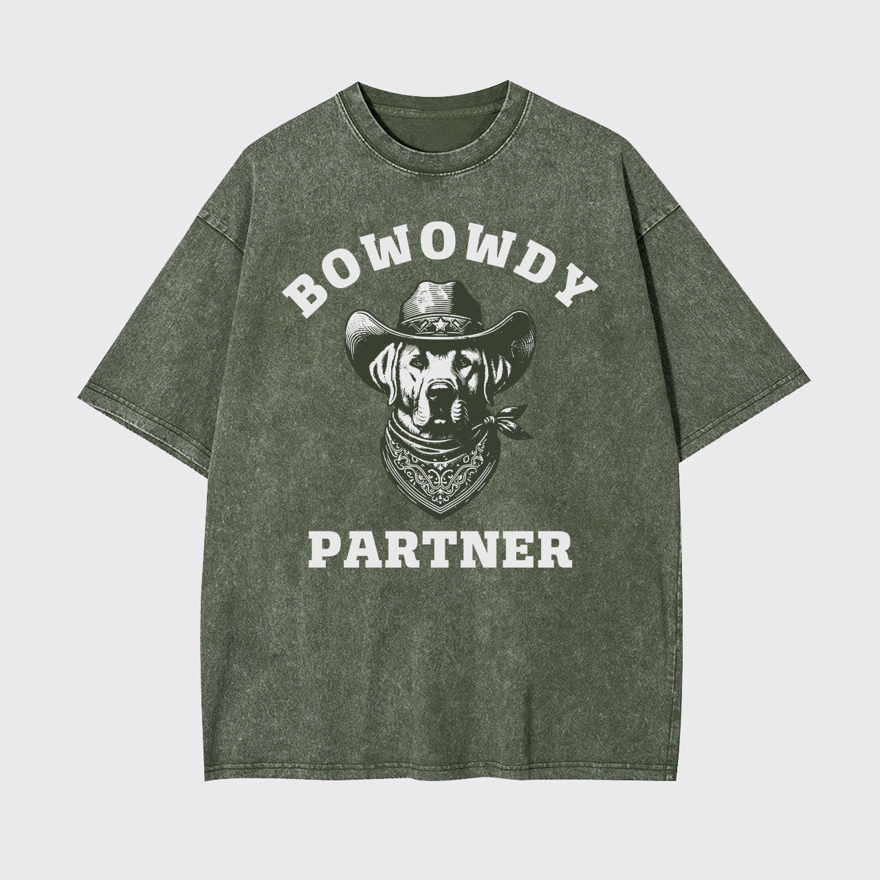 Bow-Wowdy Partner Garment-dye Tees