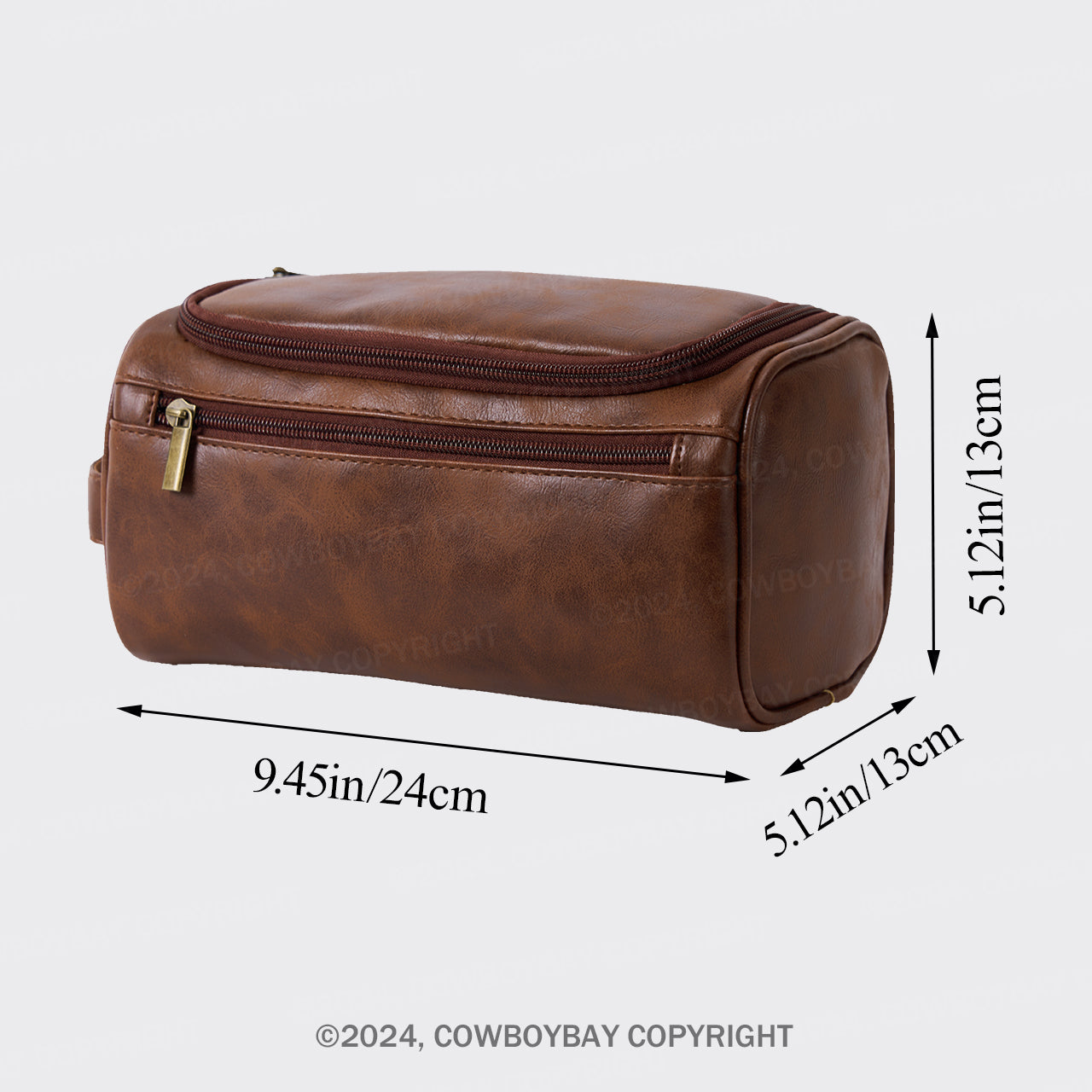 Leather Toiletry Bag