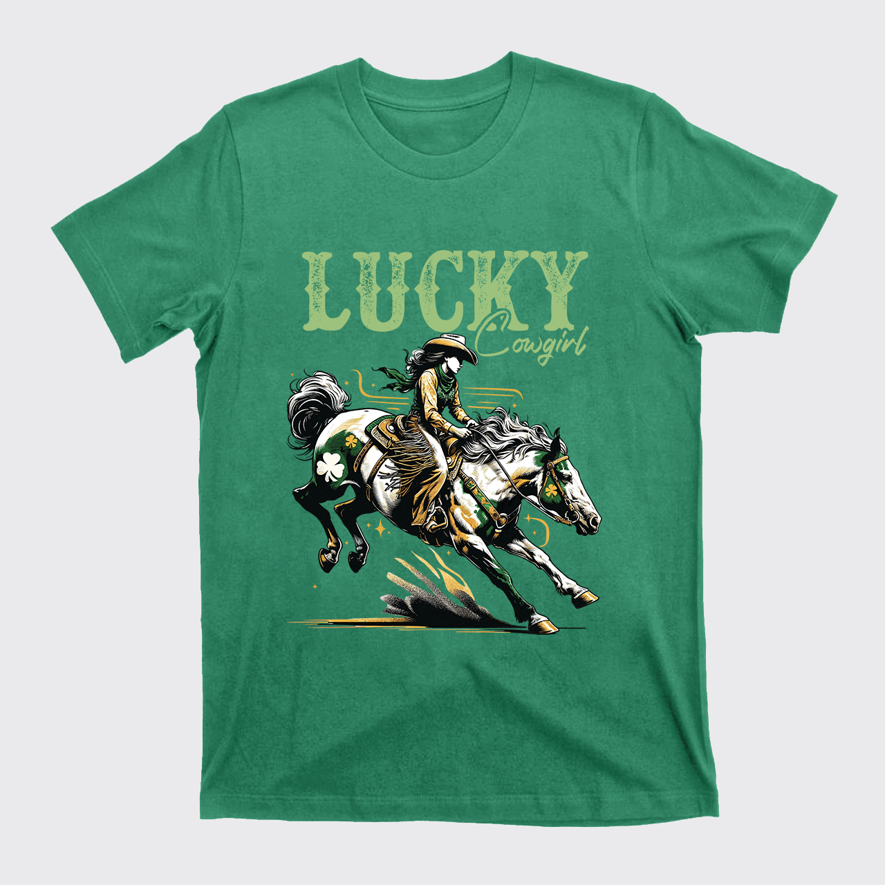 Lucky Cowgirl T-Shirts