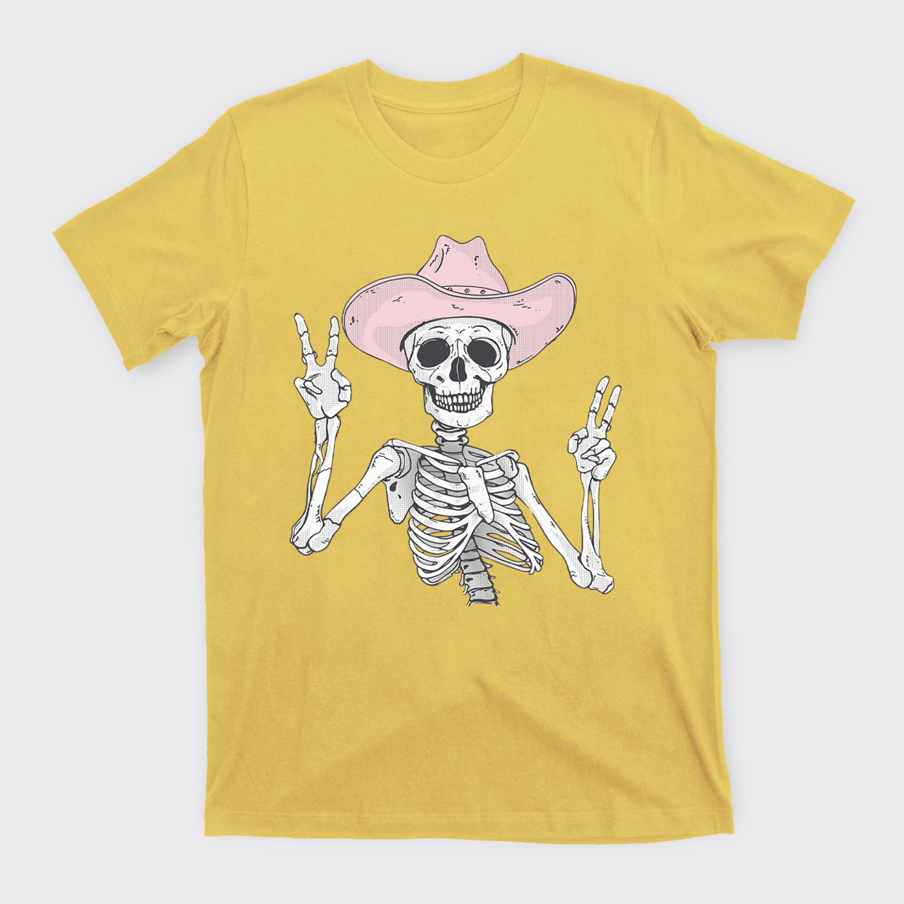 The Pink Skull Is Halloween T-Shirts