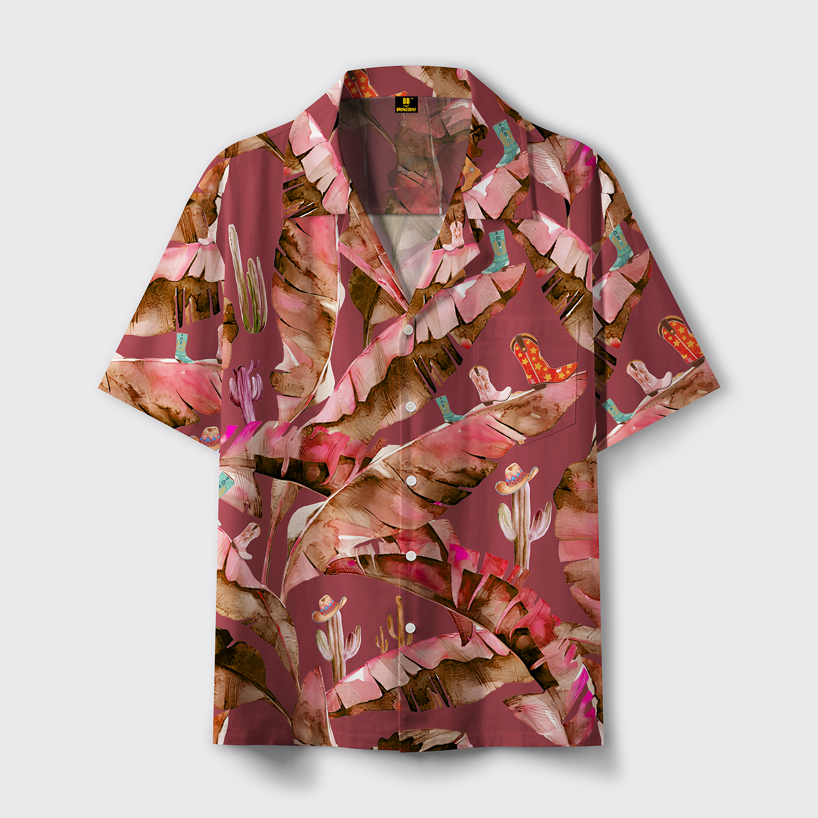 Retro Tropical Style Hawaiian Shirt