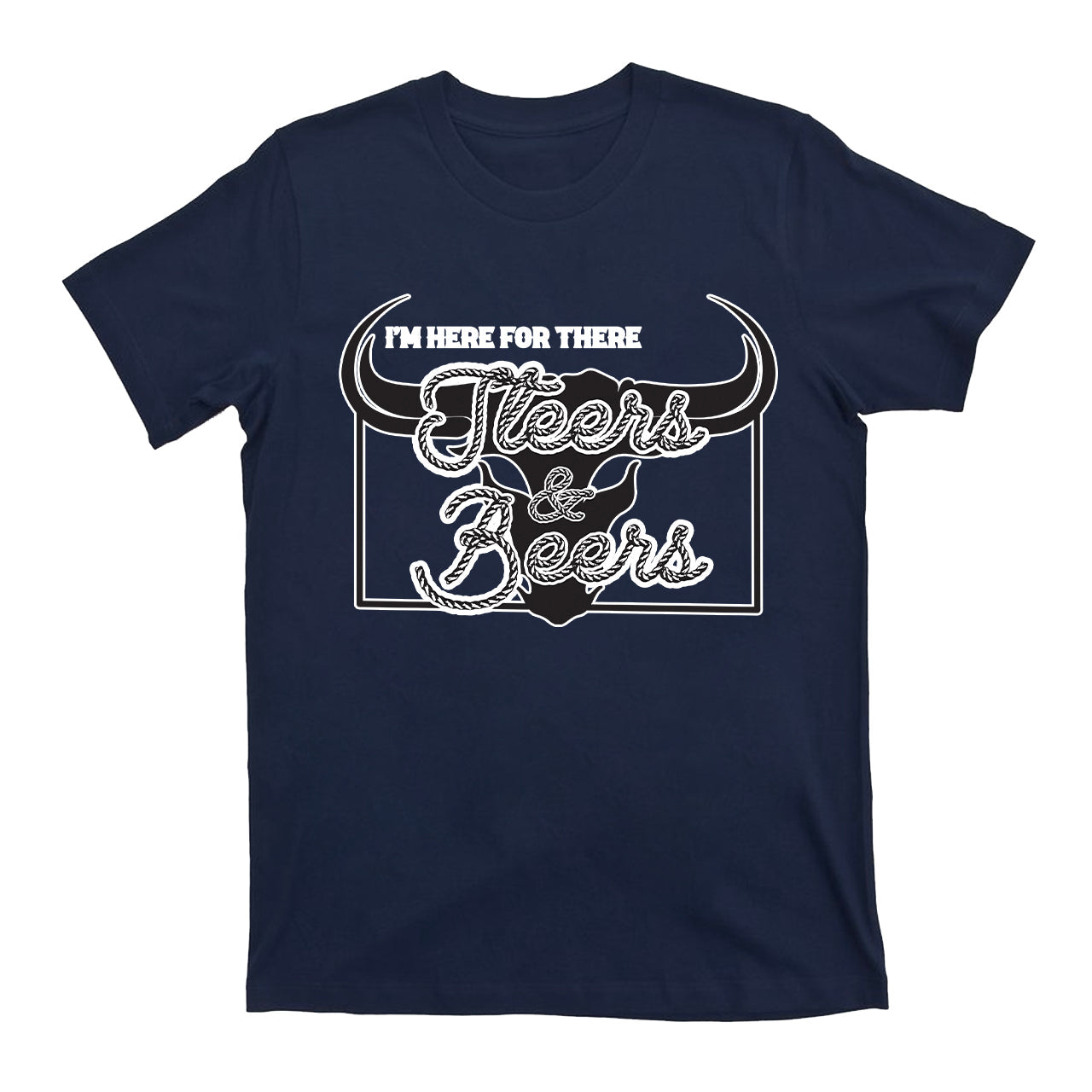 I'm Here For There Vintage Western Cowboy T-Shirt