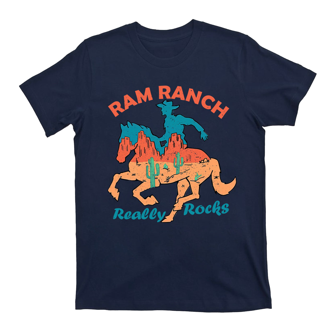 Ram Ranch Really Rocks Cowboy T-Shirts