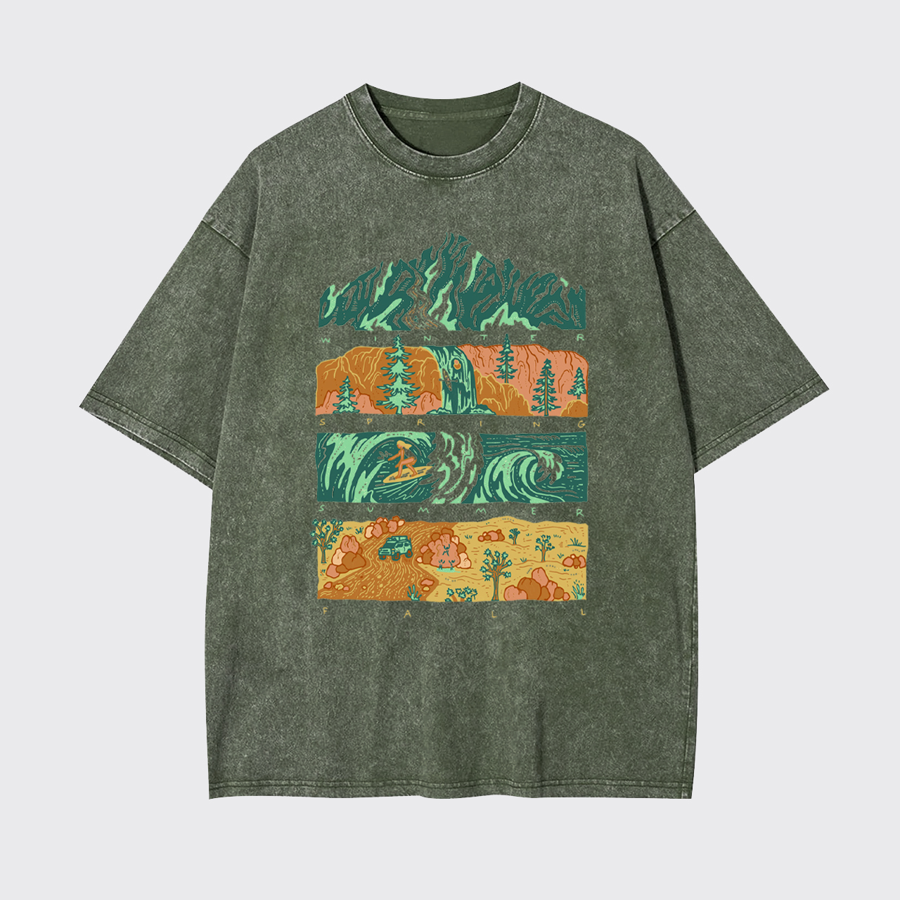 Nature's Journey Garment-dye Tees