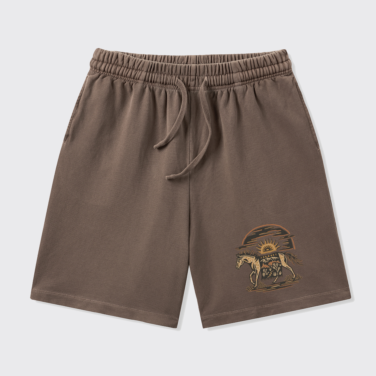 Ride Into The Cowboy Sunset_Broncobay Shorts