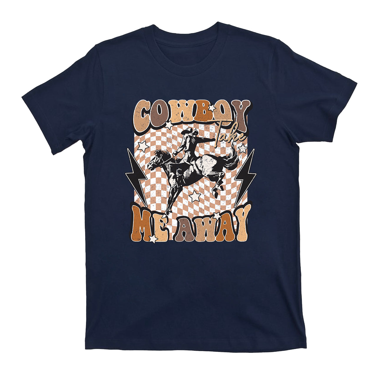 Cowboy Take Me Away Vintage T-Shirts