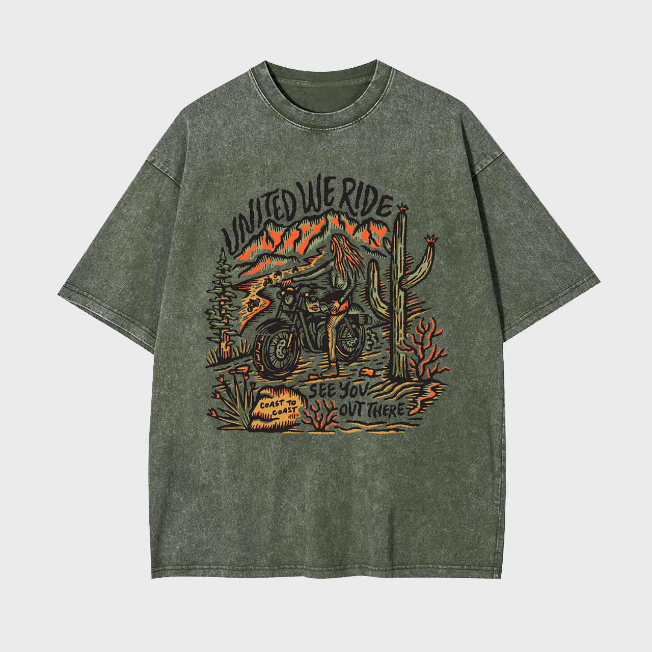 Desert Rider Garment-dye Tees